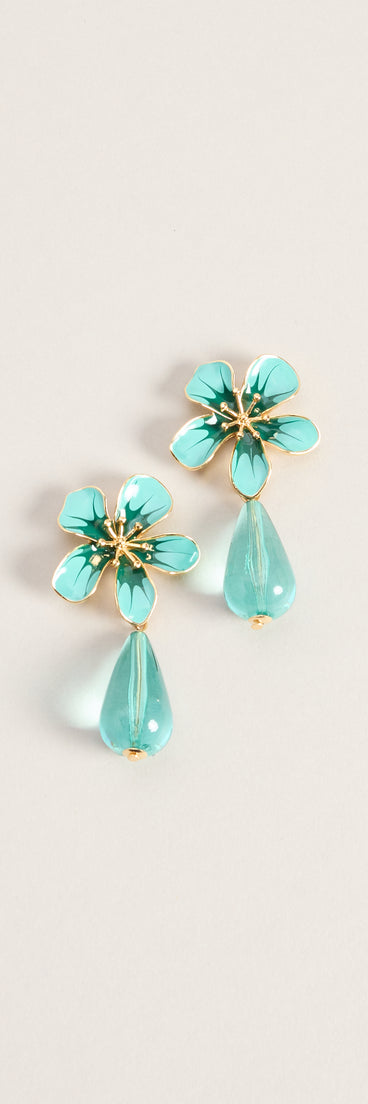 Bloom And Sway Flower Earrings