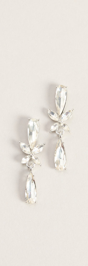 Finishing Touch Rhinestone Earrings