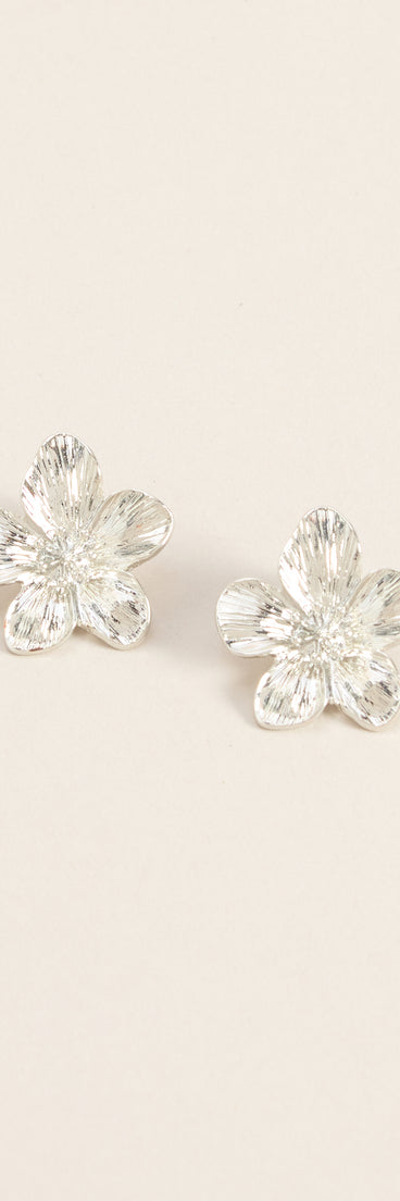 Bloom And Shine Flower Earrings