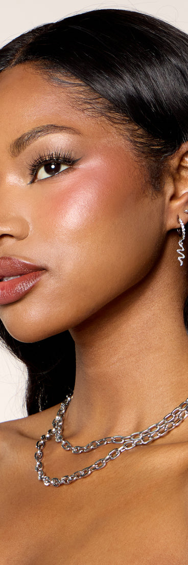 Edgy Babe Five-Pack Earrings Set