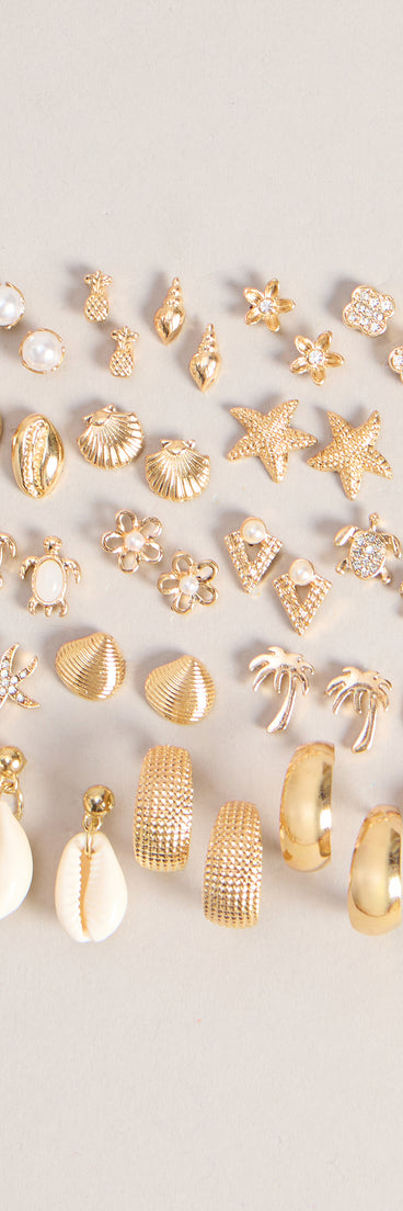 Beach Treasures Earrings Pack