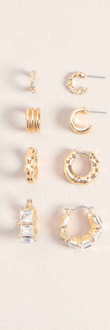 Pick Your Pair Hoop Earrings Set