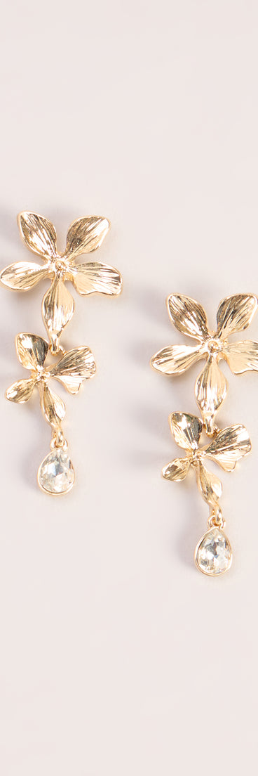 Blooming Into Plans Floral Earrings