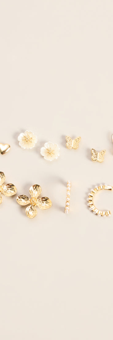Pick Your Pair Six-Pack Earrings Set