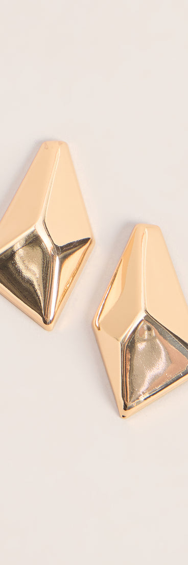 Chic Angle Geometric Stud Earrings