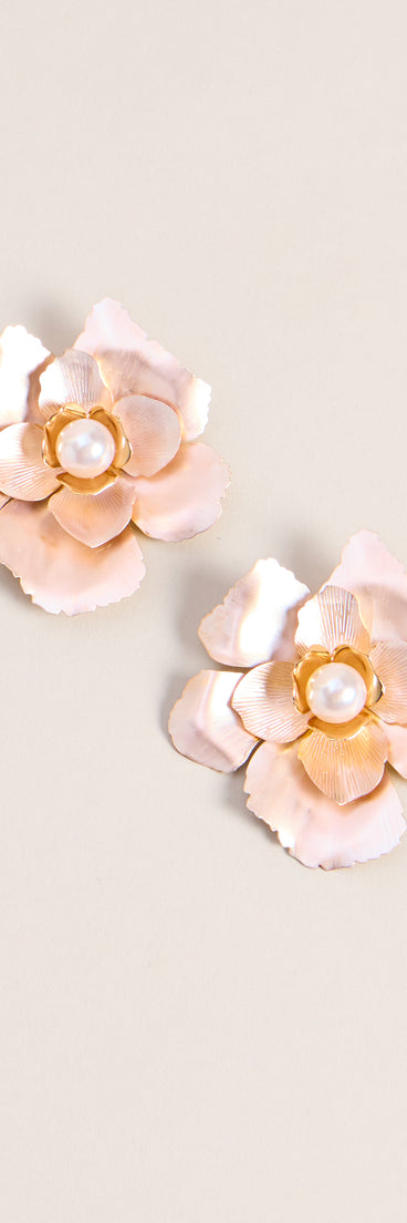 Sweet Bloom Flower Earrings