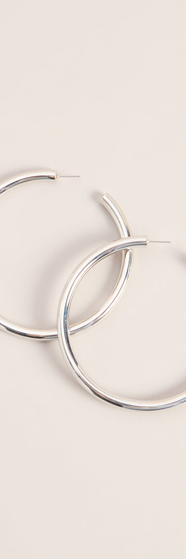 Major Move Hoop Earrings