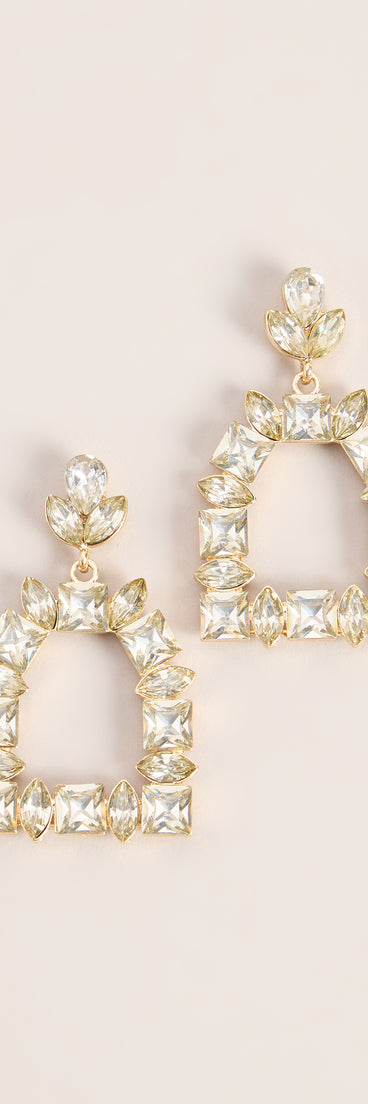 Guest List Rhinestone Earrings