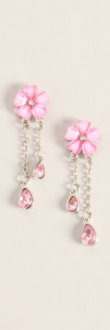 Pretty Please Flower Earrings