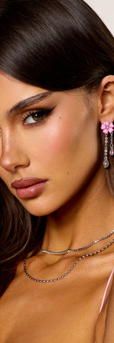 Pretty Please Flower Earrings
