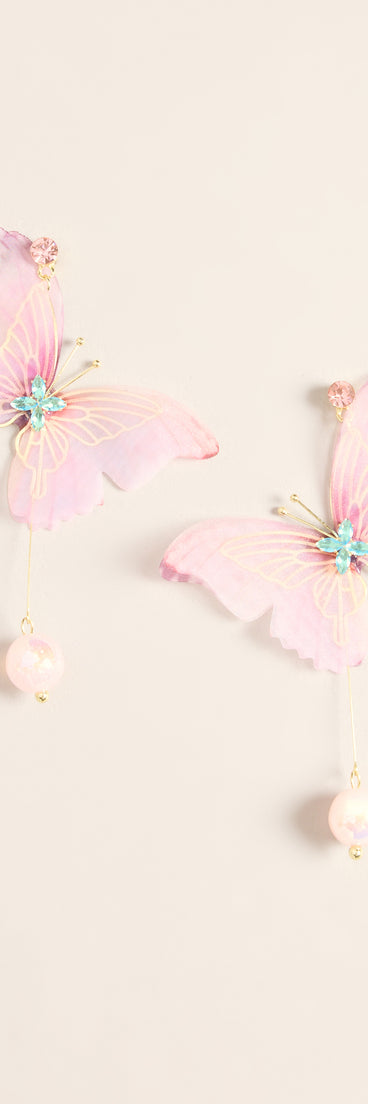 Dreamy Vibe Butterfly Statement Earrings