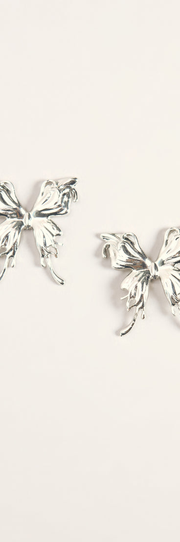 Wing It Butterfly Stud Earrings