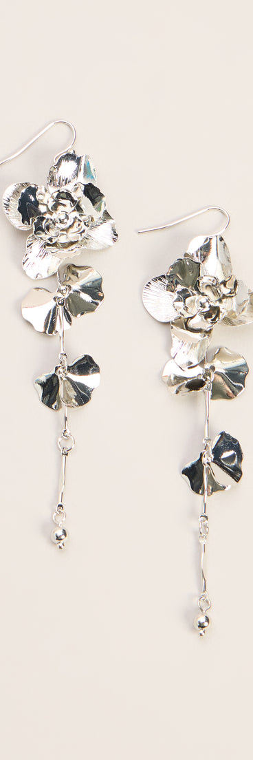 Petal Theory Floral Drop Earrings
