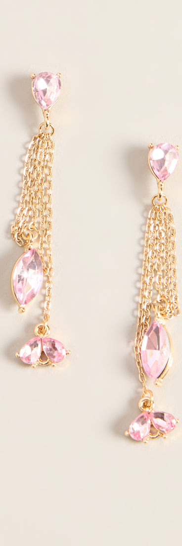 Statement Glamour Fringe Earrings