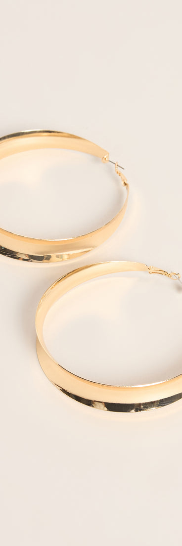 All Around Chic Statement Hoop Earrings