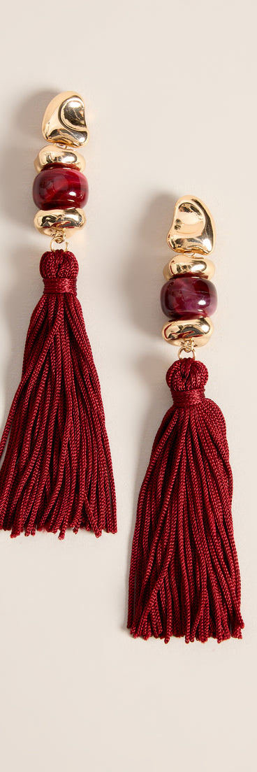 Fringe Appeal Tassel Earrings