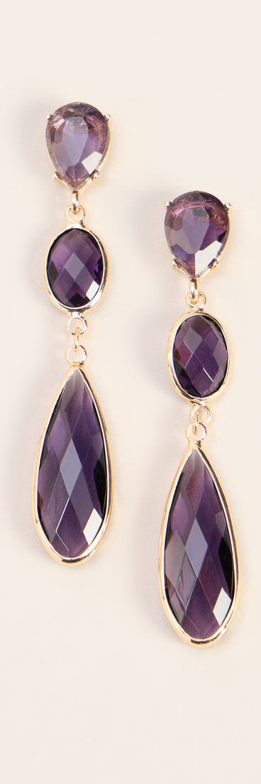 Draped In Decadence Gemstone Earrings