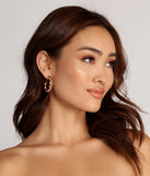 Mini Twisted Hoops