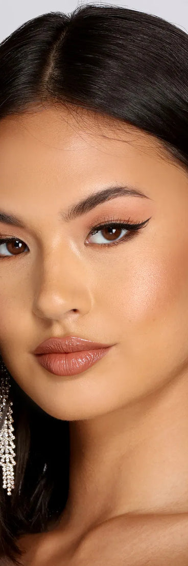 Glam Rhinestone Duster Earrings