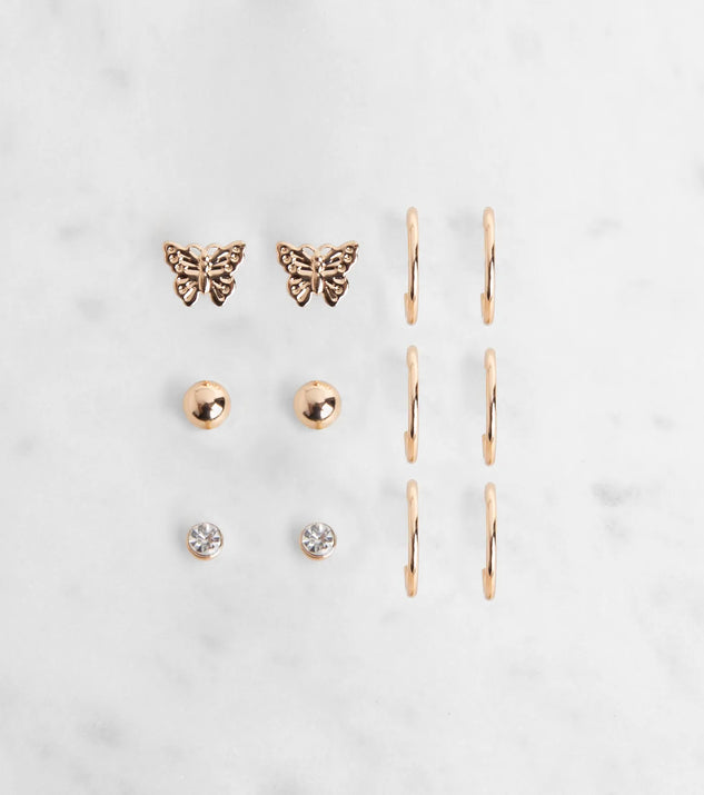 Studs And Huggies Variety Pack