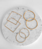 Hoop There It Is Earring Set