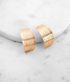 Ahead Of The Curve Stud Earrings