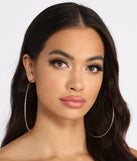3 Pack Sleek & Textured Large Hoop Earrings