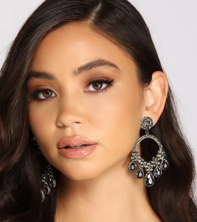 She's A Gem Statement Earrings