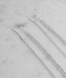 'Till Dawn Long Rhinestone Linear Dusters