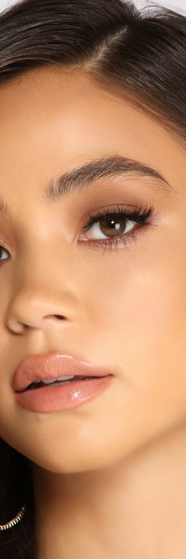 Glam It Up Rhinestone Hoop Earrings