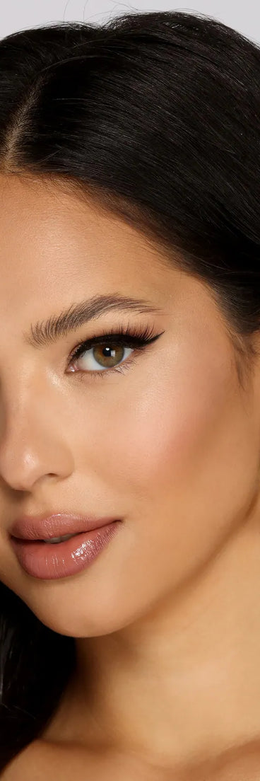 Living The Luxe Life Rhinestone Hoop Earrings