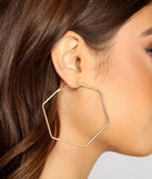 Glamour Diva Large Hoops Three-Pack