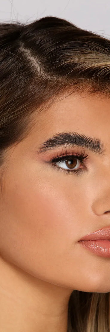 Glam Stunner Rhinestone Leaf-Shaped Earrings