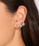 Flower Power Rhinestone Crawlers