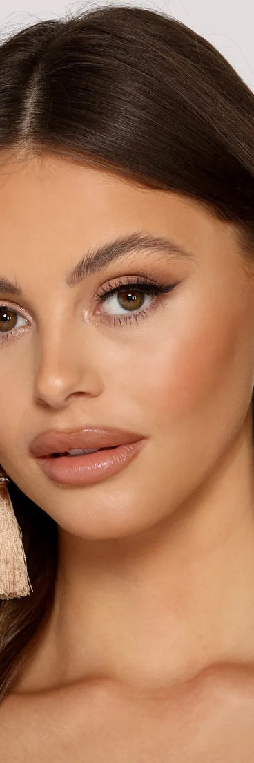 Trendy Glam Tassel Earrings