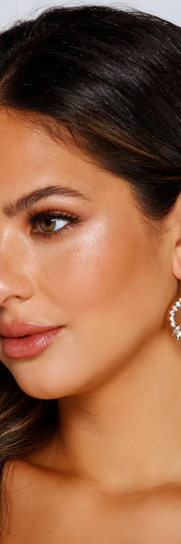 Timeless Elegance Rhinestone Earrings