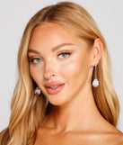 Stunning And Glam Cubic Zirconia Earrings