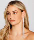 All About The Drama Fringe Earrings