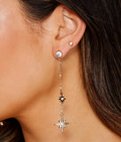 Radiant Glamour Rhinestone Earrings Set