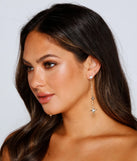 Radiant Glamour Rhinestone Earrings Set