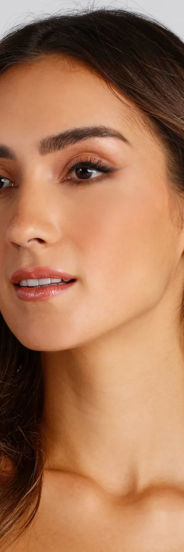 Dazzle And Glow Rhinestone Earrings