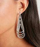 Prized Shine Layered Earrings