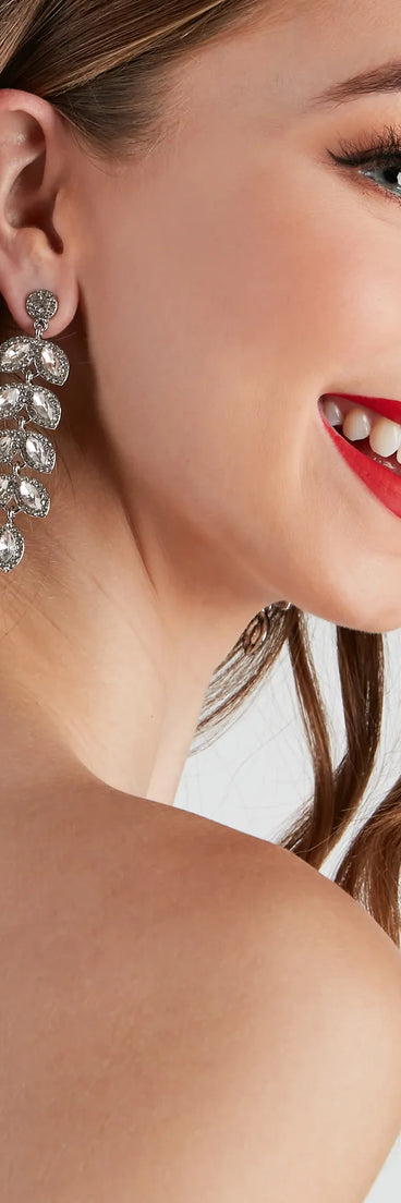 Statement Maker Marquise Earrings