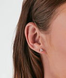 Chic Five-Pack CZ Stud Earrings