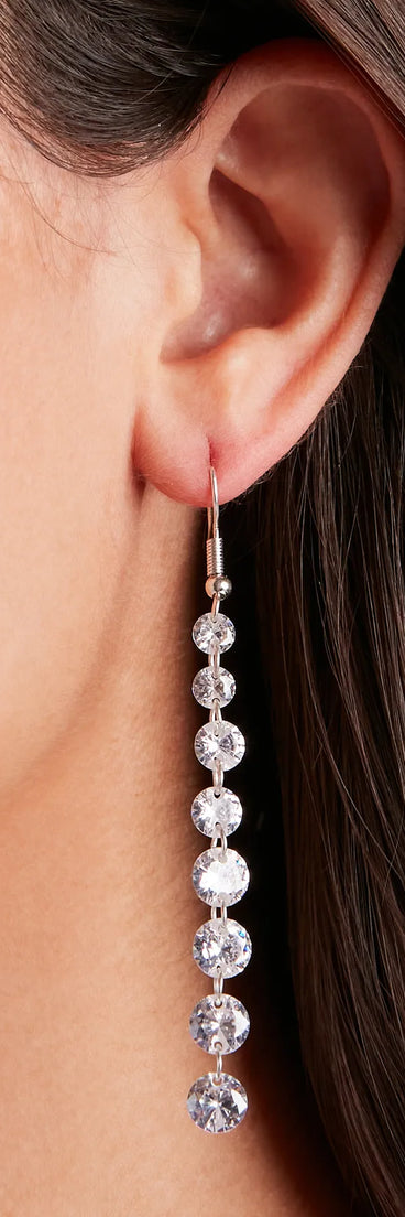 Effortless Glamour Cubic Zirconia Duster Earrings