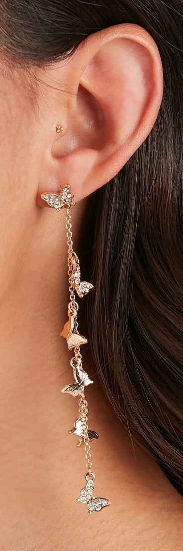 Social Butterfly Duster Earrings