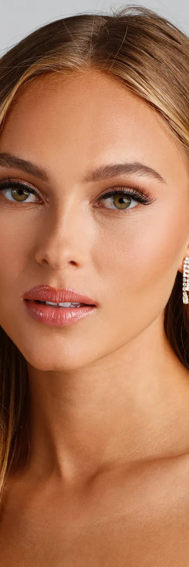 Angelic Glam Baguette Fringe Ear Cuff