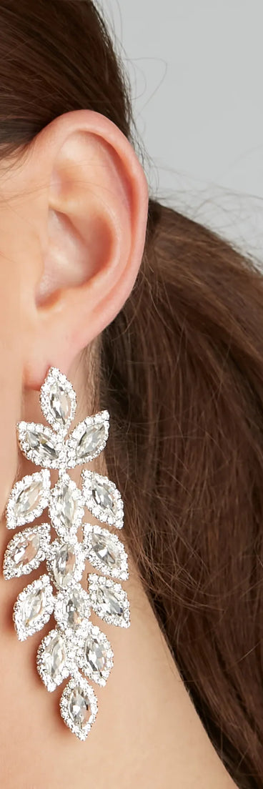 Get inspired with the One For Glam Marquise Earrings, a feed-worthy silver piece that’s part of Windsor's updated and curated women’s clothing edit packed with must-have fall outfit ideas.