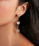 Flutter And Fly Butterfly Earrings