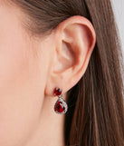 Glam Doll Teardrop Stud Earrings